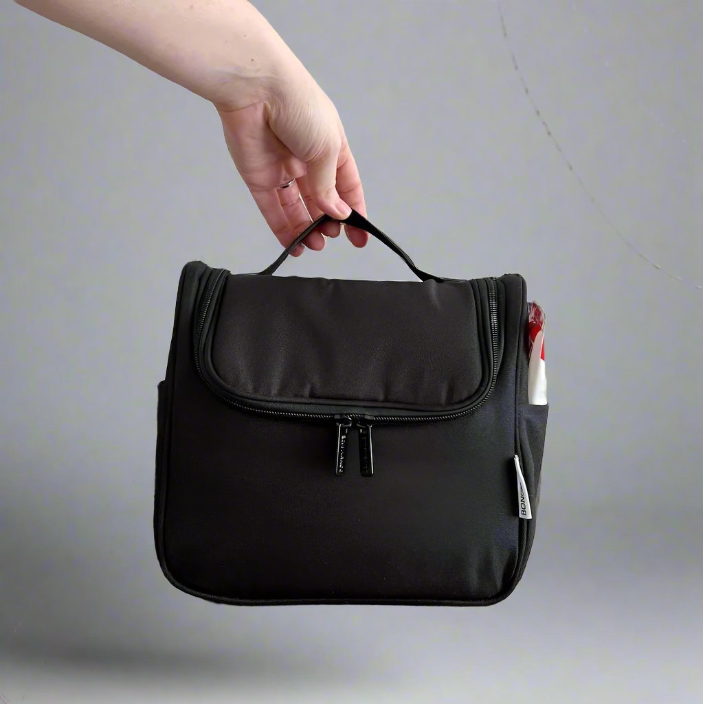 Bon Voyage Travel Toiletry Bag -- Black